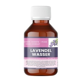 Organic Lavender Water 250 ml - 100% Pure Lavender Hydrolate for Skin, Hair & Aromatherapy - Lavendula angustifolia Flower Water - Certified - Natural - Nakobe