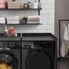 Kosydown Basic Washer Dryer Countertop, Wooden Laundry Countertop Set of