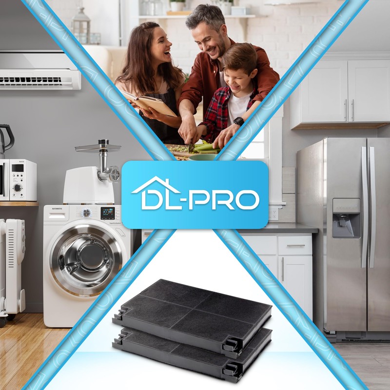 DL-pro Activated Carbon Filter for AEG, Electrolux, Juno, Küppersbusch Cooker