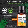 Liv Natural Aceite Esencial De Naranja 100% Natural Puro Uva