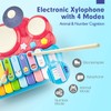 Baby Musical Toys, 3 in 1 Piano Keyboard Xylophone Drum