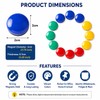 Fridge Magnets Strong Magnetic Buttons for Refrigerator 12Pcs
