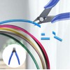 2 Pcs Wire Cutters, Precision Flush Cutters Side Cutters, Small