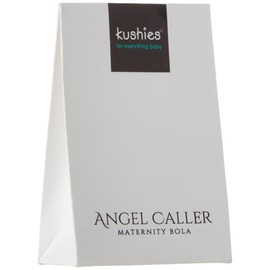 Kushies Angel Caller Necklace, Pregnancy Chime Pendant for Women, Gold, I Love You