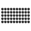 sourcing map 50pcs Ceramic Bearing Balls 2.5mm Si3N4 Silicon Nitride