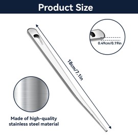 Stainless Steel Rope Pusher and Splicing Tool Paracord Needle Stainless Steel Paracord Knitting Needle DIY Lanyard Bracelet Stitching Tool Metal Splicing Needle