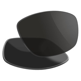 Vaep Polarized Replacement Lenses for Costa Del Mar Turret 06S6009 Sunglasses - Jet Black