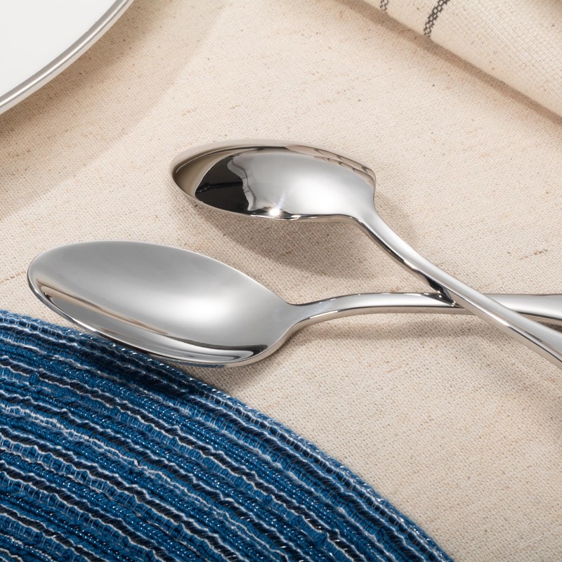 Alata Kate Teaspoons, Set of 12, 6.3 Inches Stainless Steel