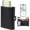 ZHOUMADE Wallet for Men, Slim RFID Blocking Trifold Wallet, Smart