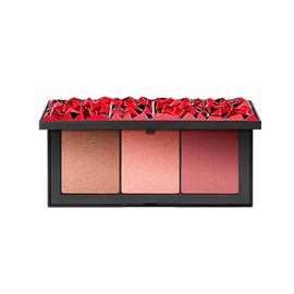 Nars Cheek Palette HEARTBREAKER - Luster / Orgasm / Amour - 0.12 Oz. / 3.5 g x 3
