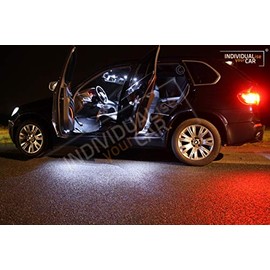 INDIVIDUALise your CAR Interior Lighting Set for X5 E70 with Panoramic Roof Cool White Cool White