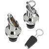 Prodyne Wine Pourer/Stopper, Set of 2