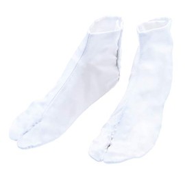 Kyoetsu Fukusuke Tabi Socks, Made in Japan, White Tabi, 4 Pieces, Men's, white