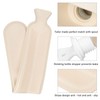 2000ML Hand Warm Water Bag Explosionproof Rubber Plush Hot Water