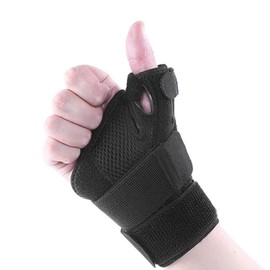 Modurio Thumb Support for Left or Right Hand– Adjustable Wrist and Thumb Support for Carpal Tunnel, Thumb Spica Splint, Wrist Brace for Arthritis, Hand & Wrist Braces