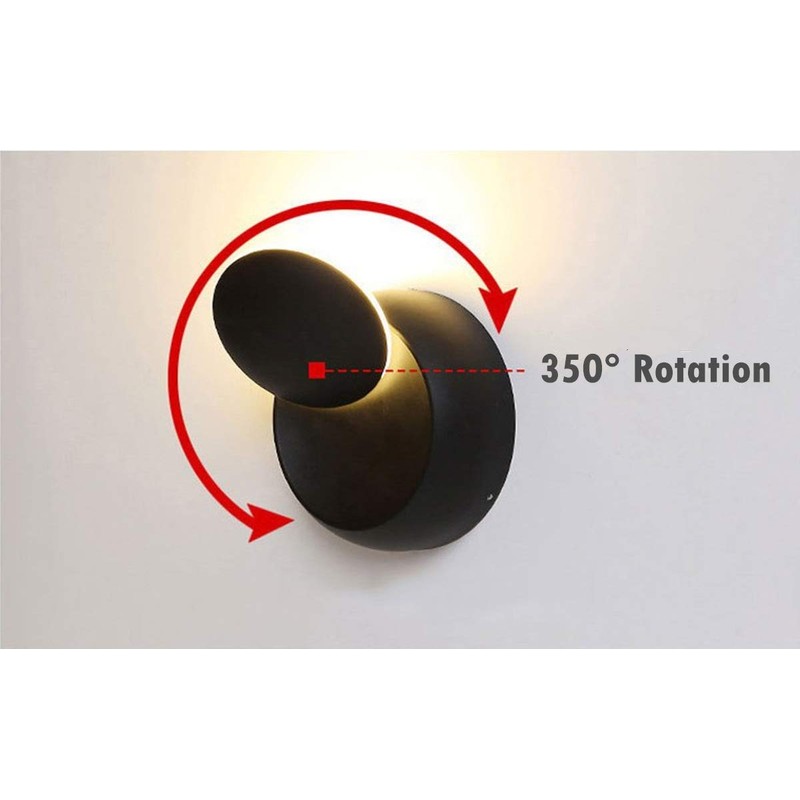 Chrasy Modern Wall Sconce 5W LED Wall Light Lighting Direction