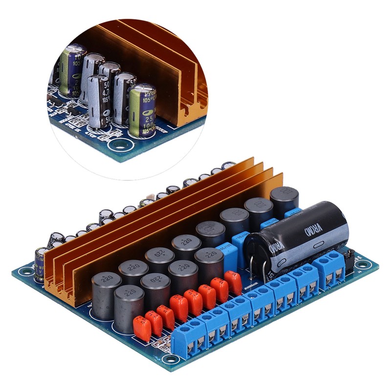 Digital Power Amplifier Board 5.1 Channel Class D Audio Protection