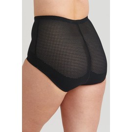 Miss Mary of Sweden Diamond Women's High Waist Tummy Control Panty Girdle Black