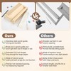 Bookbinding Punching Cradle Set, Includes Dual-Use Piercing Guide and a