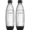 SodaStream 1L DuoPack Plastic Bottles – BPA-Free, Dishwasher Safe PET