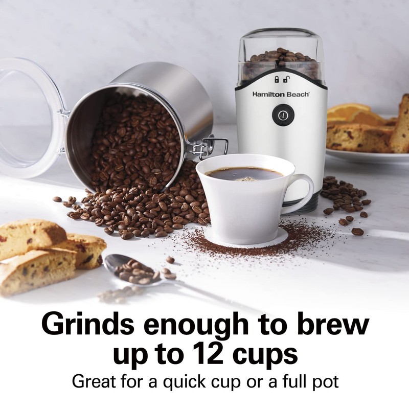 Hamilton Beach 4.5oz Electric Coffee Grinder For Beans, Spices &
