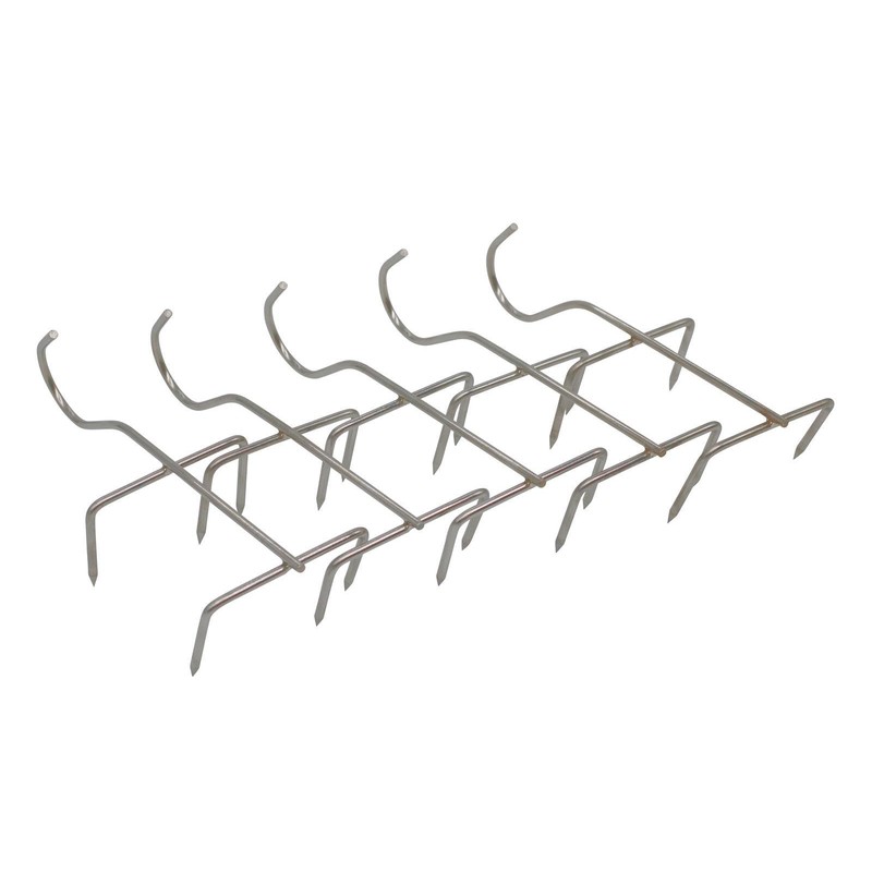 Smoking Hooks Meat Hooks Double Holder 14 cm Pack of