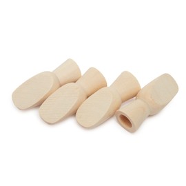 Wooden Hands 35 mm 2 Pairs