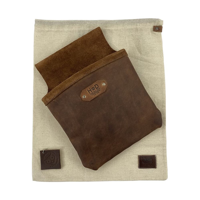 Leather Single Big Pocket Professional Nail/Tool Belt Bag for Constructor/Electrician/Plumber