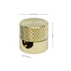 smartect Aluminium Wall and Ceiling Pins for Textile Cable [Pack