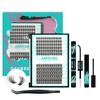 Lash Extension Kit Daybreak Lashes Clusters kit Lash Bond and