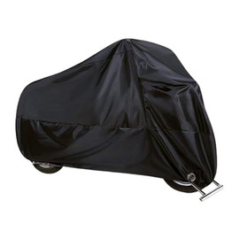 Motorcycle Cover, Motorcycle Tarpaulin, Waterproof Motorcycle Tarpaulin, Motorcycle Tarpaulin with Locking Holes, Winterproof, UV-Resistant, for Motor, Moped, Scooter, Bicycle, Scooter