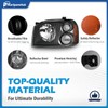 KarSpareHub Halogen Headlights for 2001-2004 Nissan Frontier