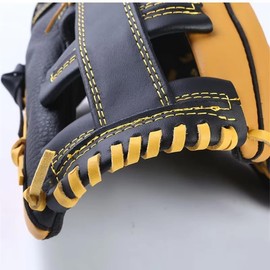 Defeicco Baseball Softball Glove 11.5 Inch Outfield Premium Leather Mitt for Youth 5-8,Break-in Free Design