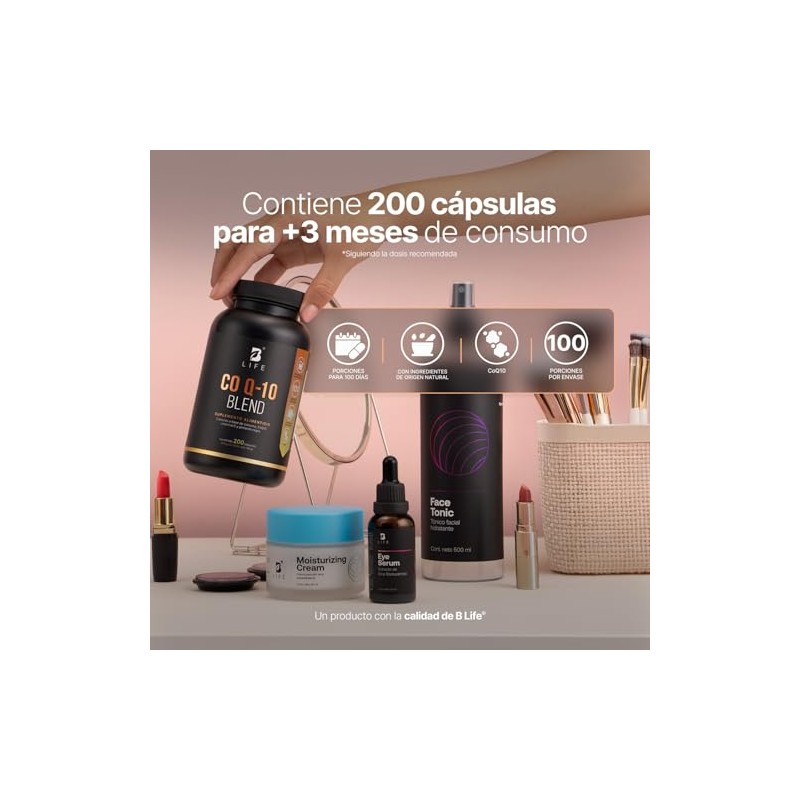 B Life Coenzima Q10 con 200 cápsulas