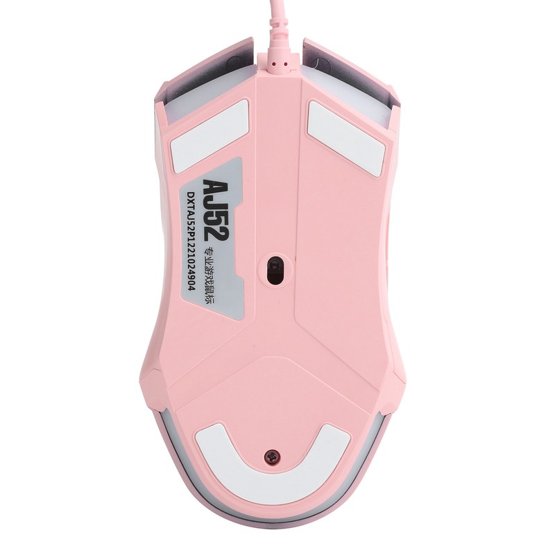 AJAZZ Wired Mouse 7 Keys 7‑Speed DPI Adjustable RGB Streamer