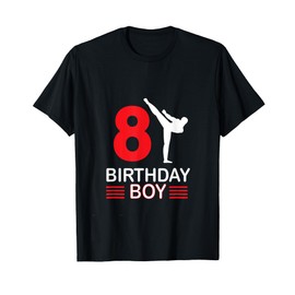 Karate Birthday Tee Boy Gift Kids Taekwondo T-Shirt