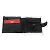 Squirrel Black Leather Mens Wallet RFID Protection