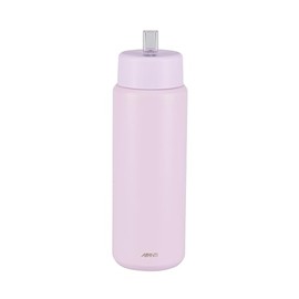 Avanti HydroUltra Stainless Steel Ceramic-Lined Vacuum Water Bottle with Strap, 1 Litre, Lilac