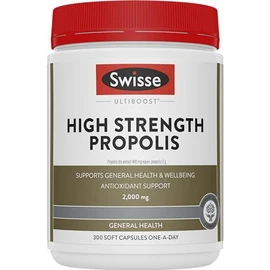 Swisse Ultiboost High Strength Propolis - Supports general health & wellbeing - 300 Capsules