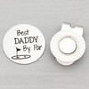 Golf Ball Marker Golf Gift for Dad Best Daddy By