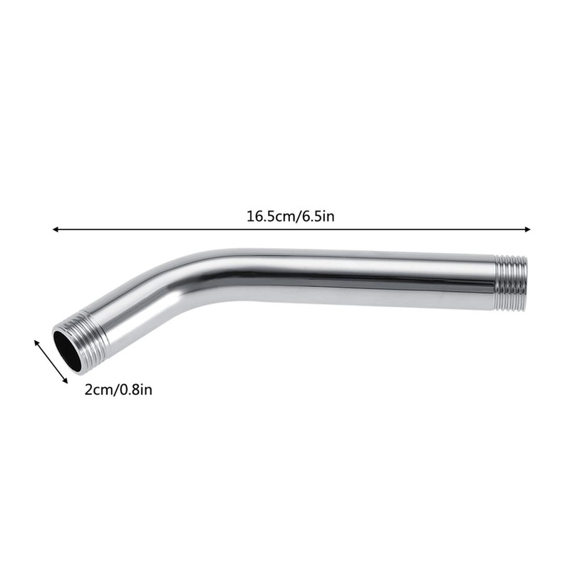 Shower Extension Arm G1/2", Shower Head Extension Stainless Steel Shower