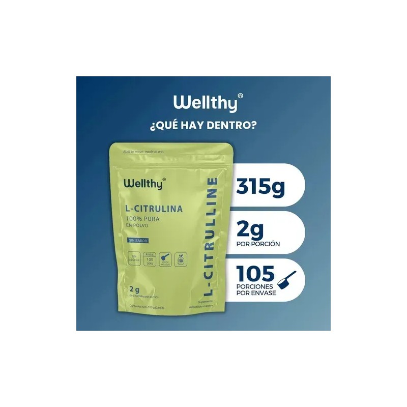 Wellthy L-citrulina 315g