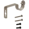 Rod Desyne SIDE100-5 1" Side Curtain Rod, 12-20 inch (Set