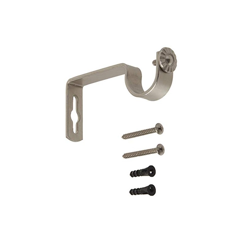 Rod Desyne SIDE100-5 1" Side Curtain Rod, 12-20 inch (Set