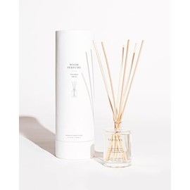 Brooklyn Candle Studio Reed Scent Diffuser - Santa Fe - Relaxing Oil Diffuser, Orchid Cactus, Sage & Juniper Fragrance, 8 Rattan Diffuser Reeds, Clean Ingredients - 3.7oz