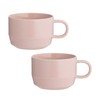 Typhoon 1401.839 Cafe Concept Flat White Pink 300ml, Stoneware