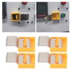4Pcs Industrial Electric Lock Switch Steel Multipurpose Lockout Device for