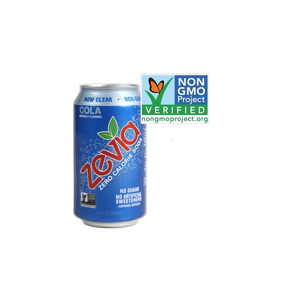 Zevia Natural Cola Diet Soda ( 4x6/12 OZ)