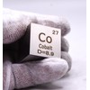 1" 25.4mm Cobalt Metal Cube Co up to 99.9% Pure