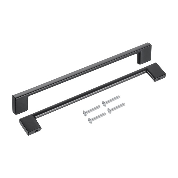uxcell Drawer Pulls, 4Pcs 8" - Aluminum Alloy Kitchen Cabinet